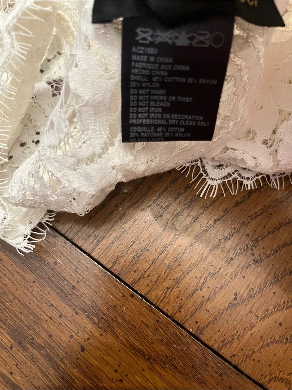 Tadashi Shoji lace crop top, size small - Picture 10 of 11